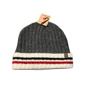 Cuffed Lined Knitted Ribbed Winter Toque